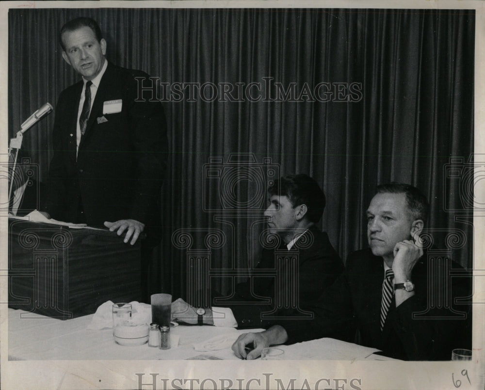 1968 Press Photo Colorado State Univ Head Mike Luda - RRW83647 - Historic Images