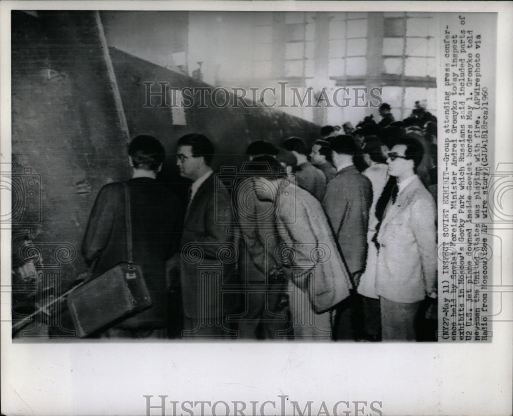 1960 Press Photo Soviet Foreign Minister Andrei Grumyko - RRW83777 - Historic Images