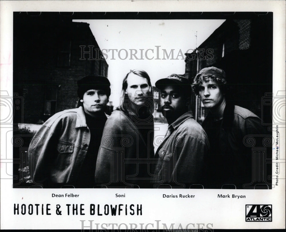 1994 Press Photo Hootie &amp; the Blowfish Rock Music Band - RRW83809 - Historic Images