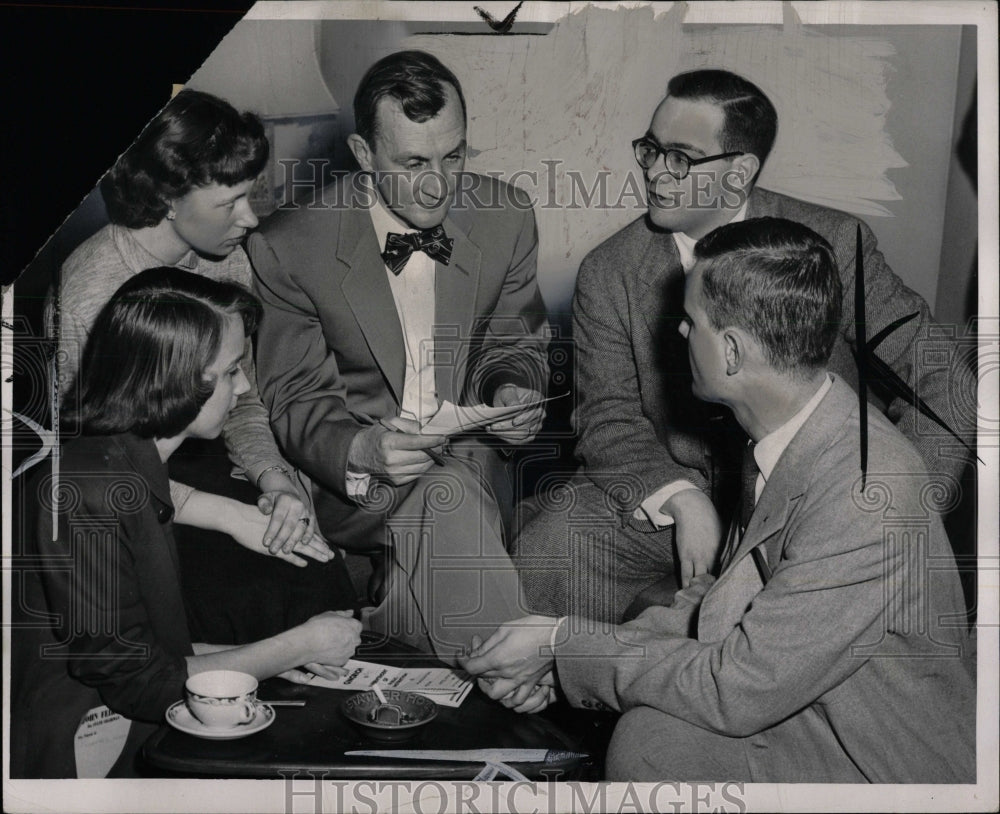 1955 Press Photo John Feikens Michigan GOP Chairman - RRW83833 - Historic Images