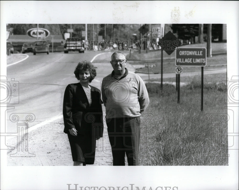 1993 Press Photo M-15 Ortonville &amp; Goodrich Michigan - RRW83879 - Historic Images