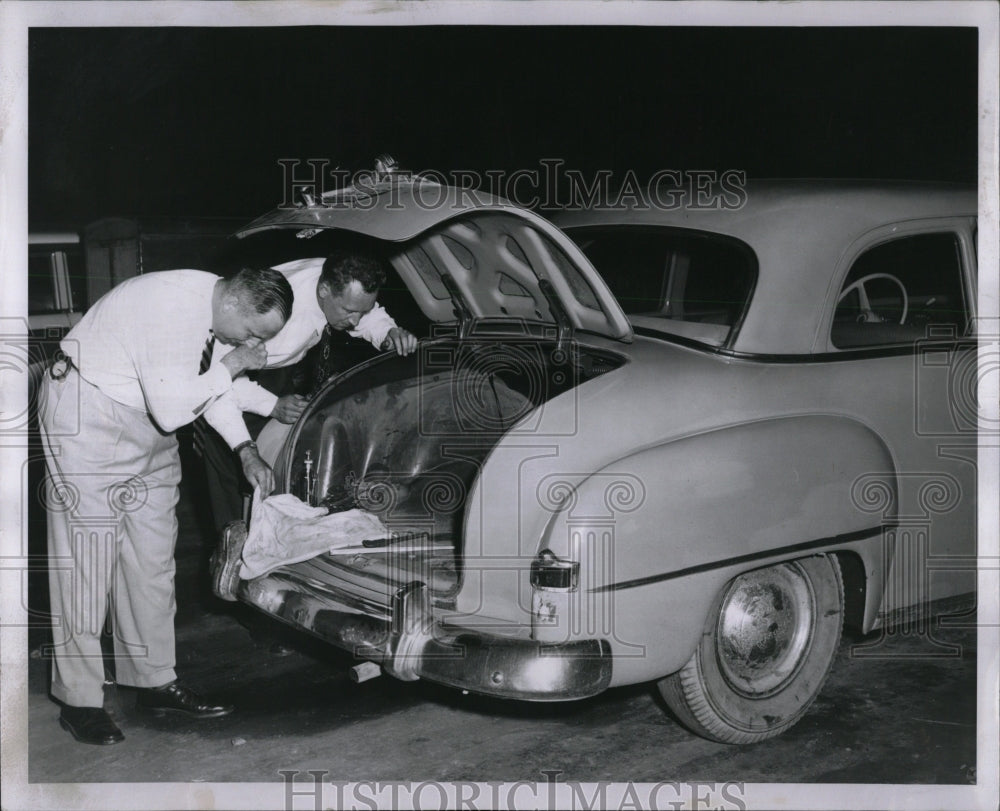 1957 Press Photo Slayer Lawrence R Turner - RRW83951 - Historic Images