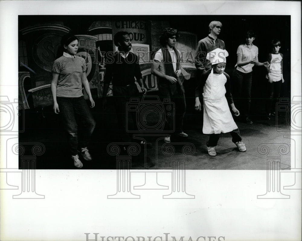 1984 Press Photo Child Musical Actor Thomas B. Turner - RRW83985 - Historic Images