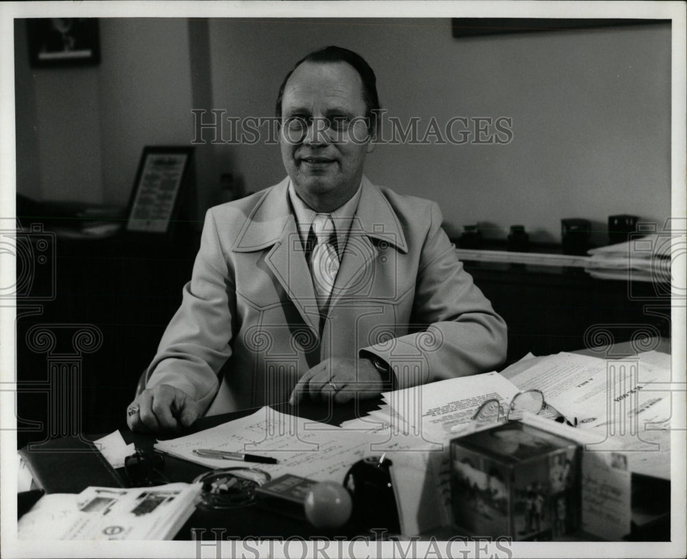 1977 Press Photo UAW Labor Leader Jack Turner - RRW84043 - Historic Images