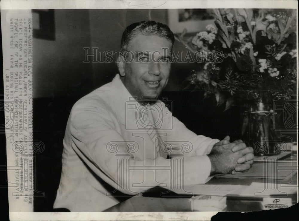 1935 Press Photo Rexford Tugwell Agriculture Secretary - RRW84073 - Historic Images