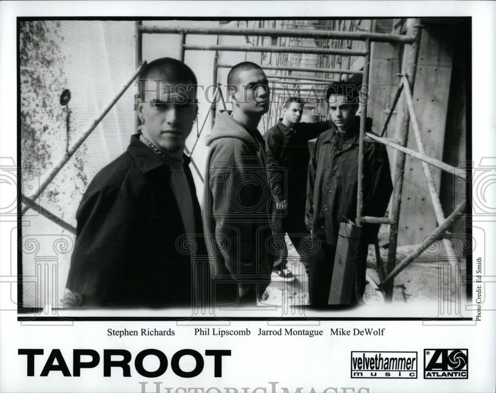 PRESS PHOTO TAPROOT ROCK GROUP ANN ARBOR - RRW84085 - Historic Images