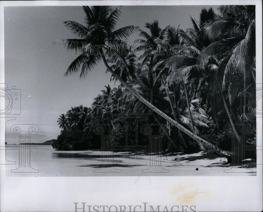 1969 Press Photo BEACH RUK LAGOON MICRONESIA POLAND&#39;S - RRW84147 - Historic Images