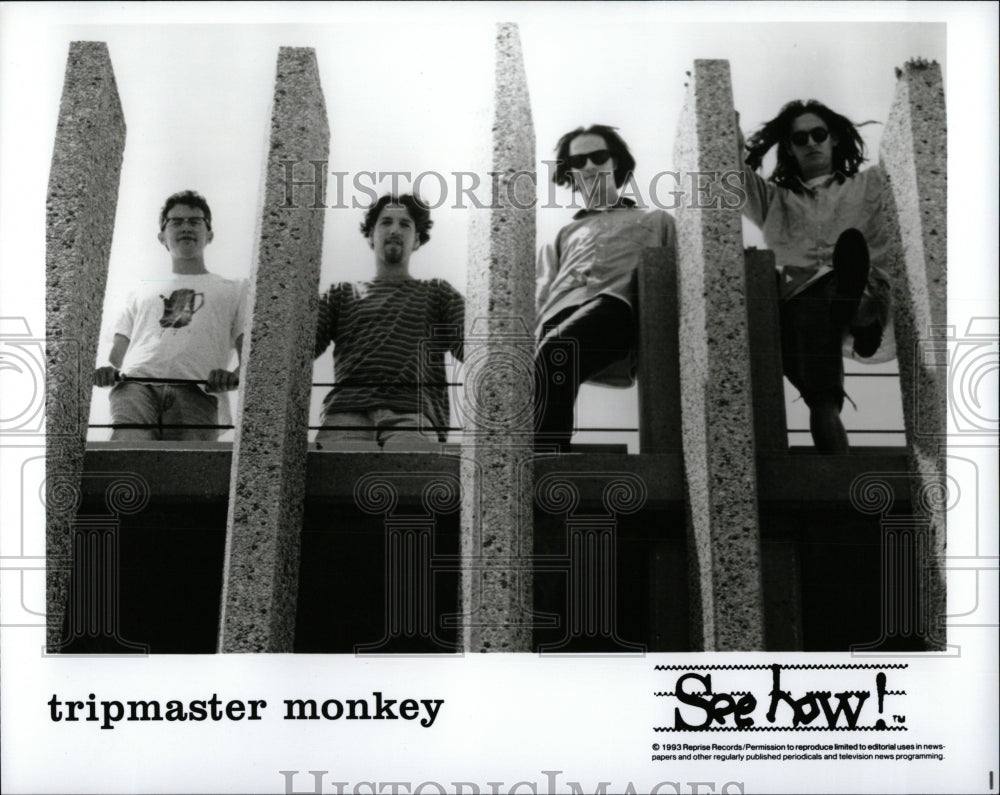 1993 Press Photo Tripmaster Monkey See How Entertainer - RRW84171 - Historic Images