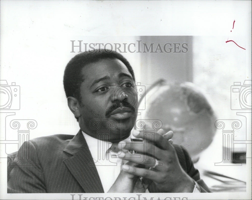 1988 Press Photo Detroit Urban League Anderson - RRW84285 - Historic Images