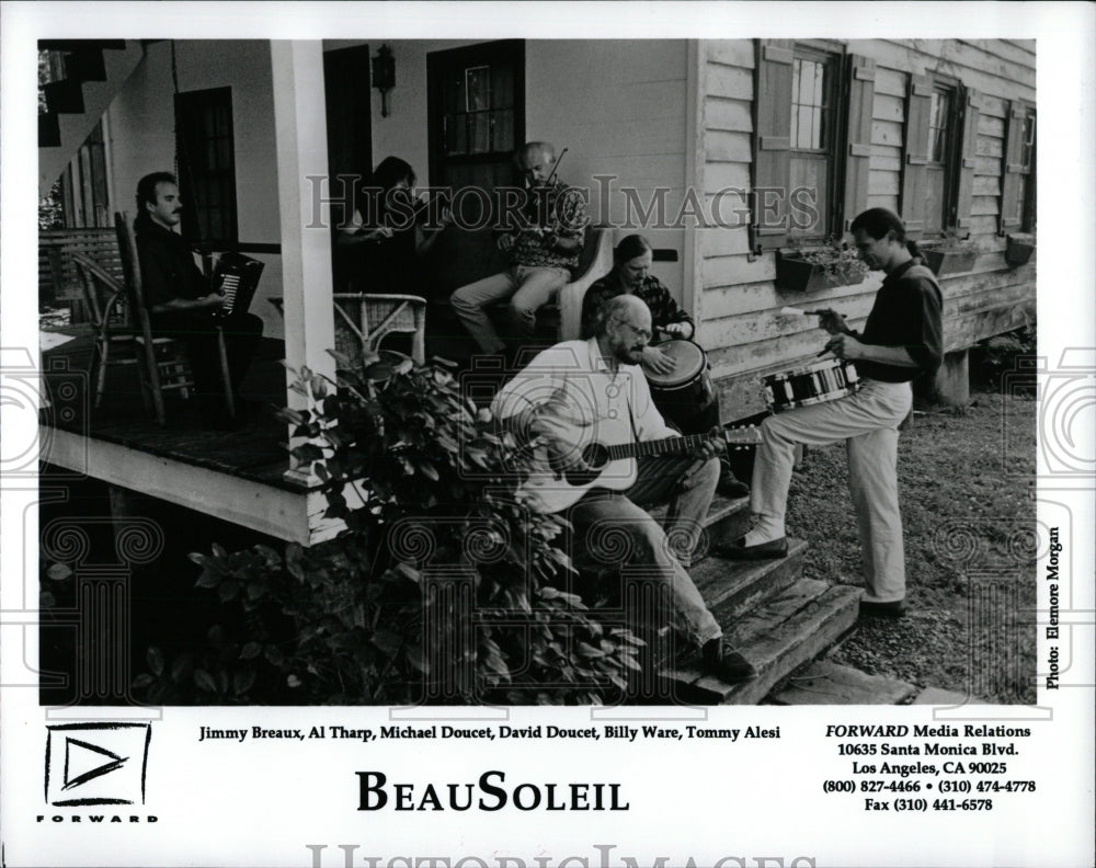 1995 Press Photo Jimmy Breaux, Tharp, Mchael, David - RRW84387 - Historic Images