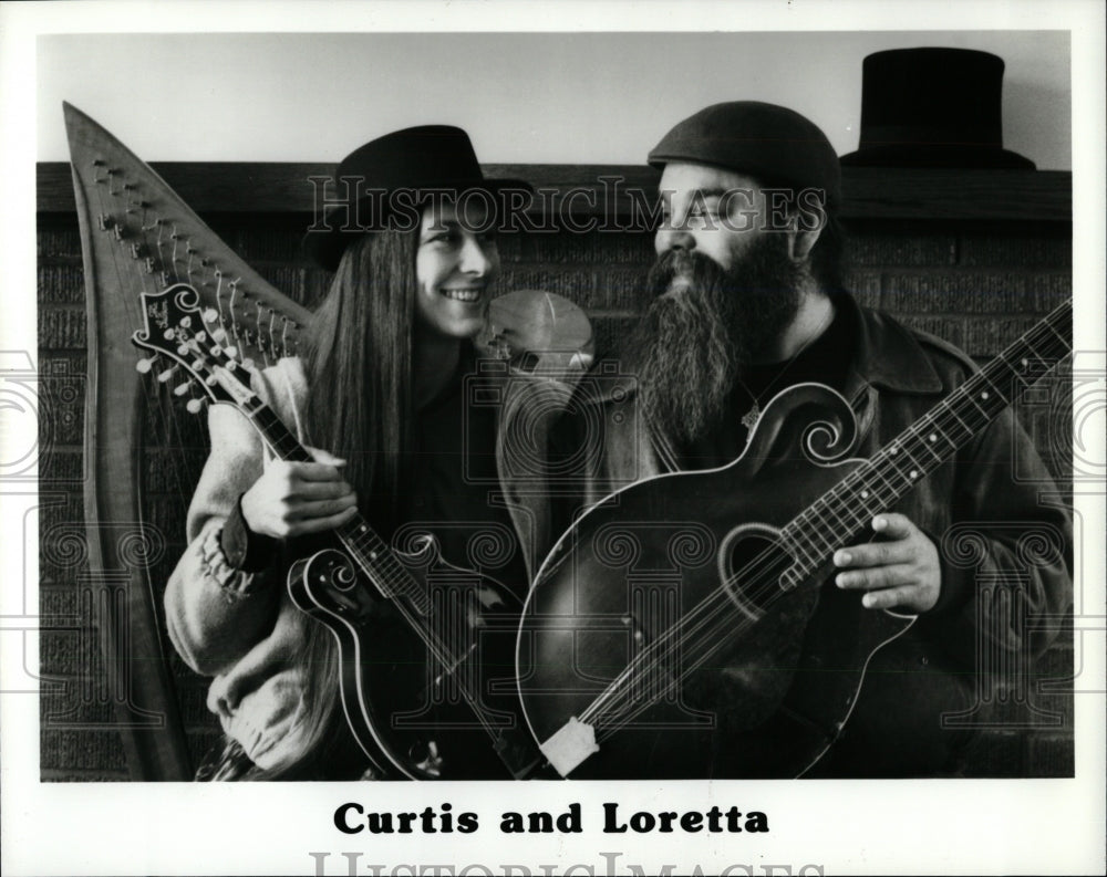 1997 Press Photo Curtis and Loretta,entertainers - RRW84425 - Historic Images