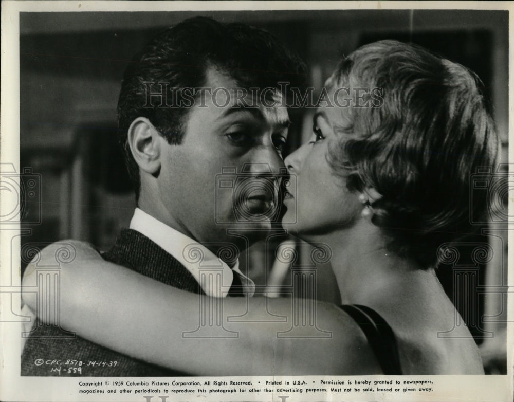 1960 Press Photo &quot;Who Was That Lady&quot; Tony Curtis Janet - RRW84465 - Historic Images