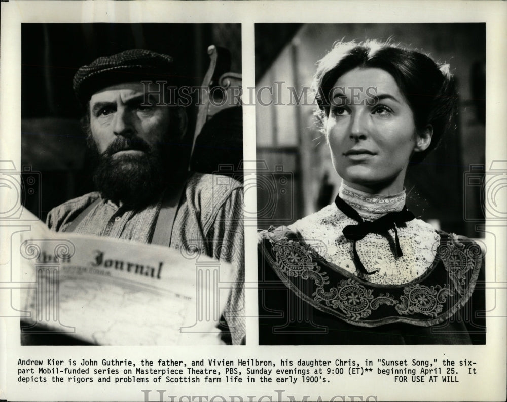 1976 Press Photo Actors In PBS Masterpiece Theatre - RRW84493 - Historic Images