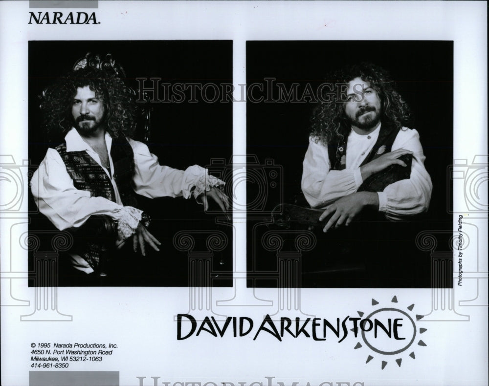 1995 Press Photo David Arkenstone famous for video game - RRW84531 - Historic Images