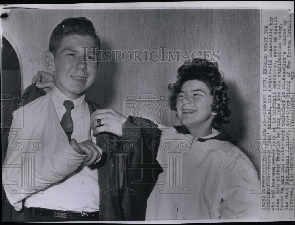 1963 Press Photo Everett Knowles Confirmation - RRW84563 - Historic Images