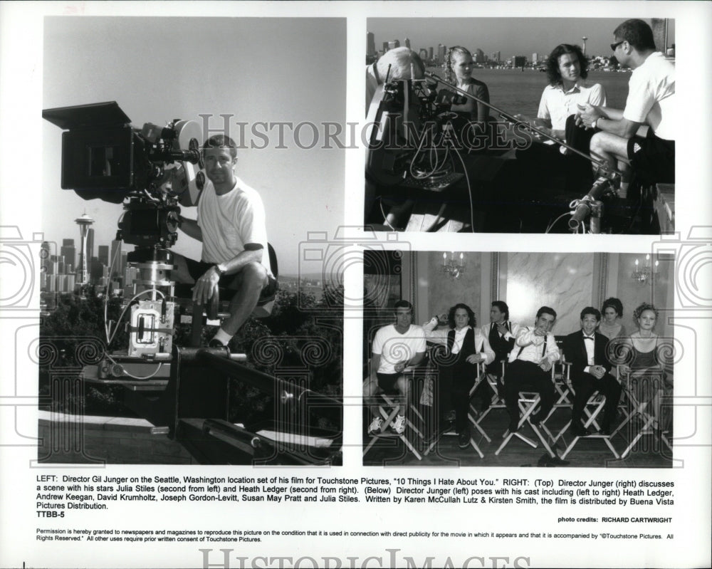 1999 Press Photo Gil Junger American Film Director - RRW84661 - Historic Images