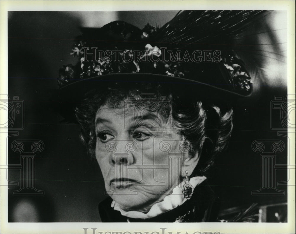 1987 Press Photo Haller Wendy Dame Play Lady Bracknell - RRW84785 - Historic Images