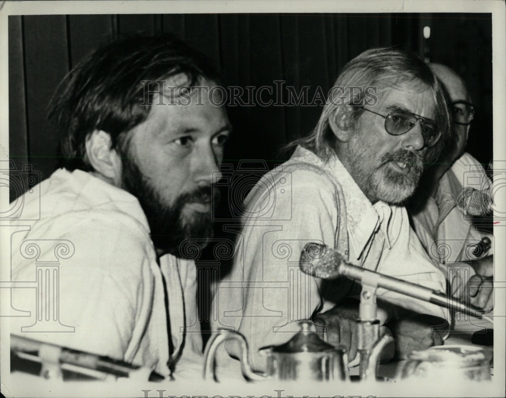 1988 Press Photo HAL ASHBY AMERICAN DIRECTOR EDITOR - RRW85371 - Historic Images