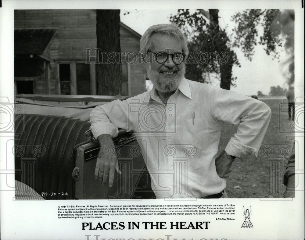 1985 Press Photo Robert Douglas Benton screenwriter - RRW85463 - Historic Images