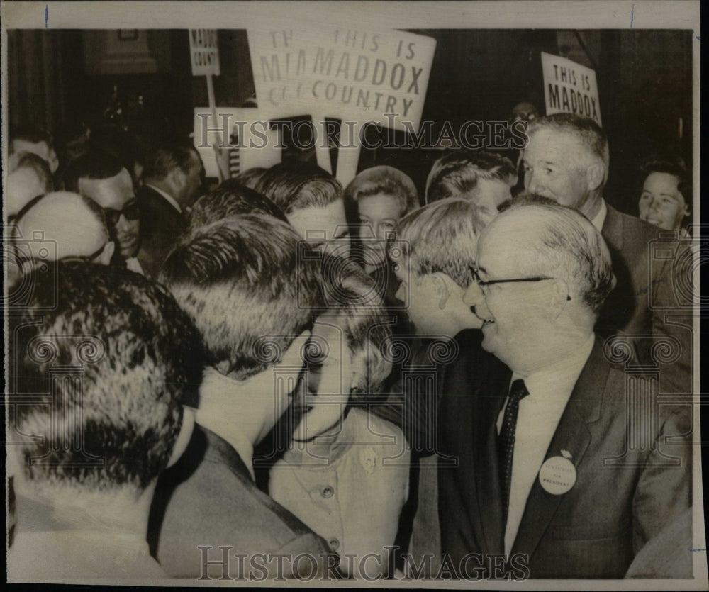1968 Press Photo Georgia Mrs Lester Maddox Democratic - RRW85845 - Historic Images