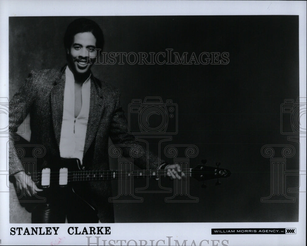 1987 Press Photo Stanley Clarke (Musician/Composer) - RRW85887 - Historic Images
