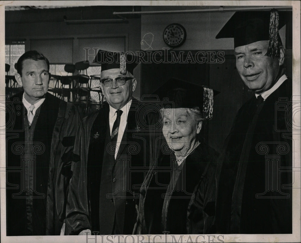 1967 Press Photo DU Honorary Degrees Recipients - RRW86003 - Historic Images