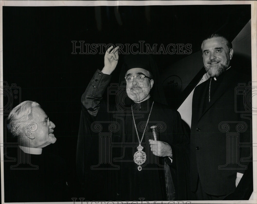 1964 Press Photo ARCHBISHOP LAKOVAS GREEK ORTHODOX - RRW86065 - Historic Images