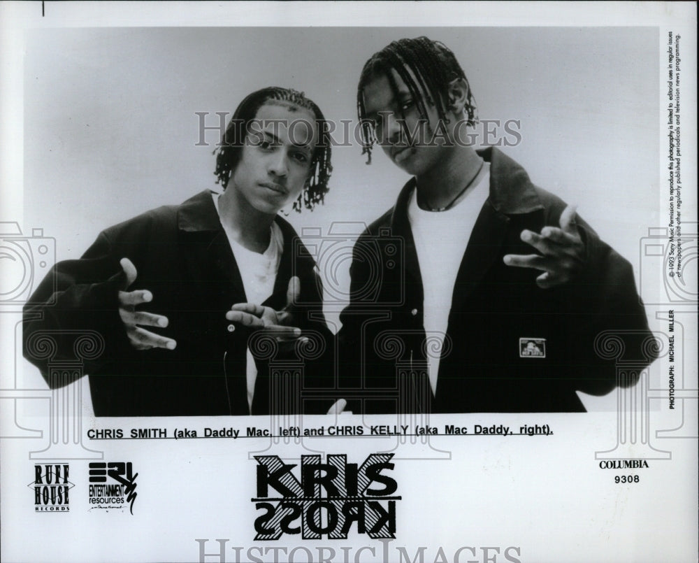 Kris Kross American Rap Duo of the 1980&#39;s. - RRW86075 - Historic Images