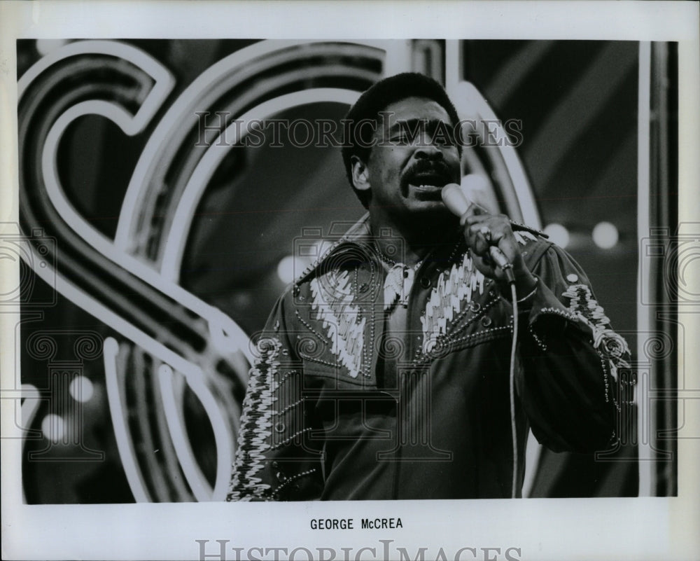 1976 Press Photo George McCrae American Soul Singer - RRW86165 - Historic Images