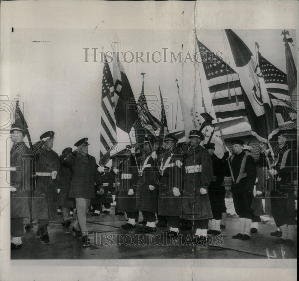 PRESS PHOTO GEN. COURTNEY HODGES AMERICAN MILITARY - RRW86167 - Historic Images