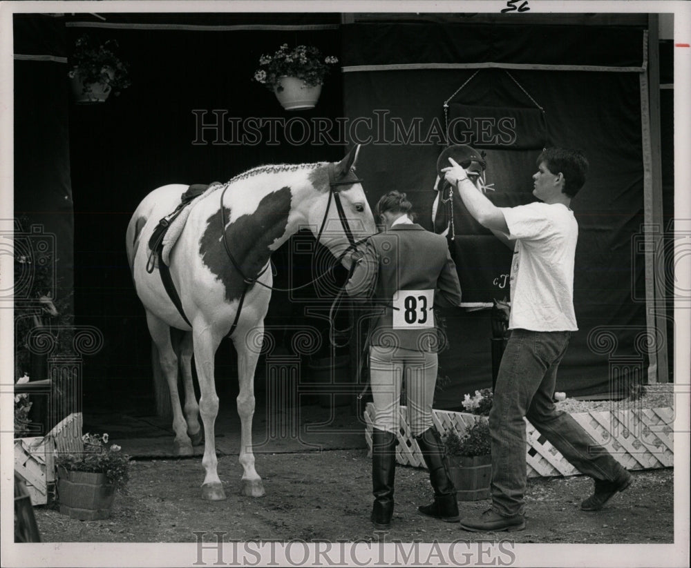 1988 Press Photo Kathy&#39;s stable - RRW86203 - Historic Images