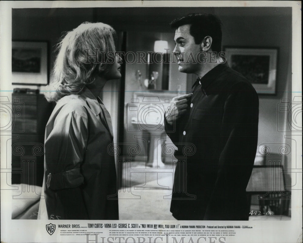1966 Press Photo Tony Curtis (Actor) - RRW86325 - Historic Images