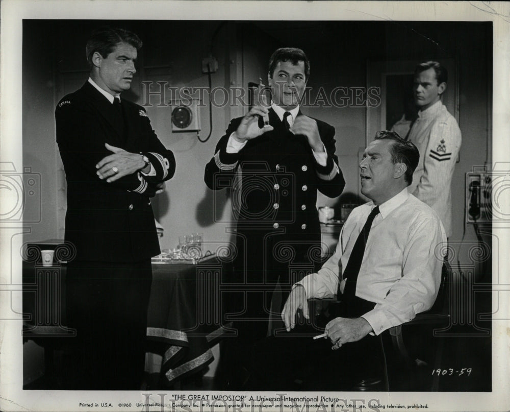 1961 Press Photo Tony Curtis American Film Actor - RRW86333 - Historic Images