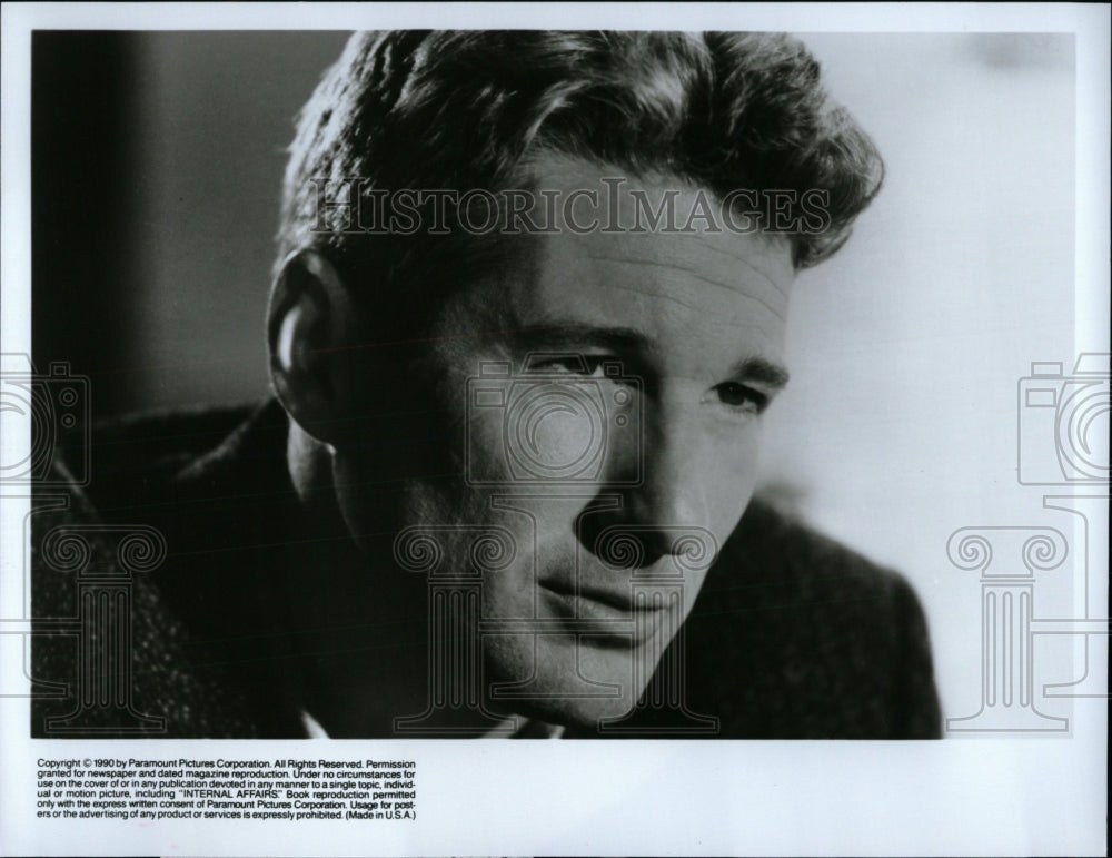 1993 Press Photo Richard Gere in "Internal Affairs" - RRW86425 - Historic Images