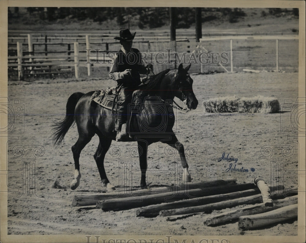 1970PressPhoto Western Pleasure Horses steal horse show - RRW86533 - Historic Images