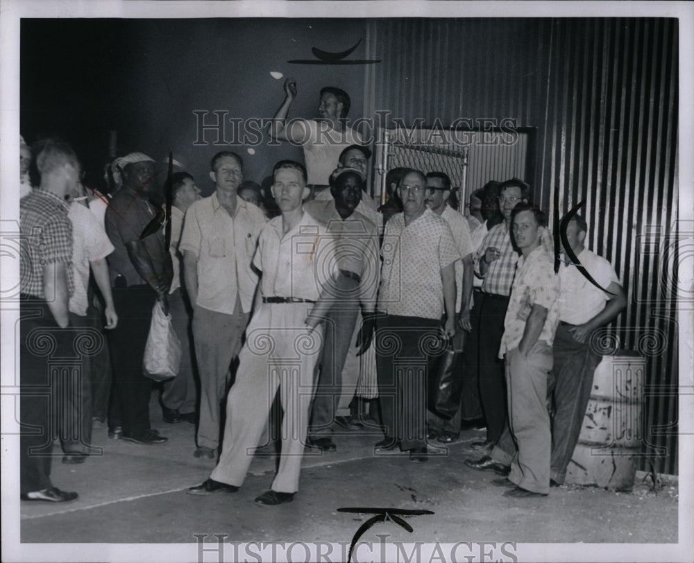 1959 Press Photo Ecarse Great Lakes Steel Plant Strikes - RRW86589 - Historic Images