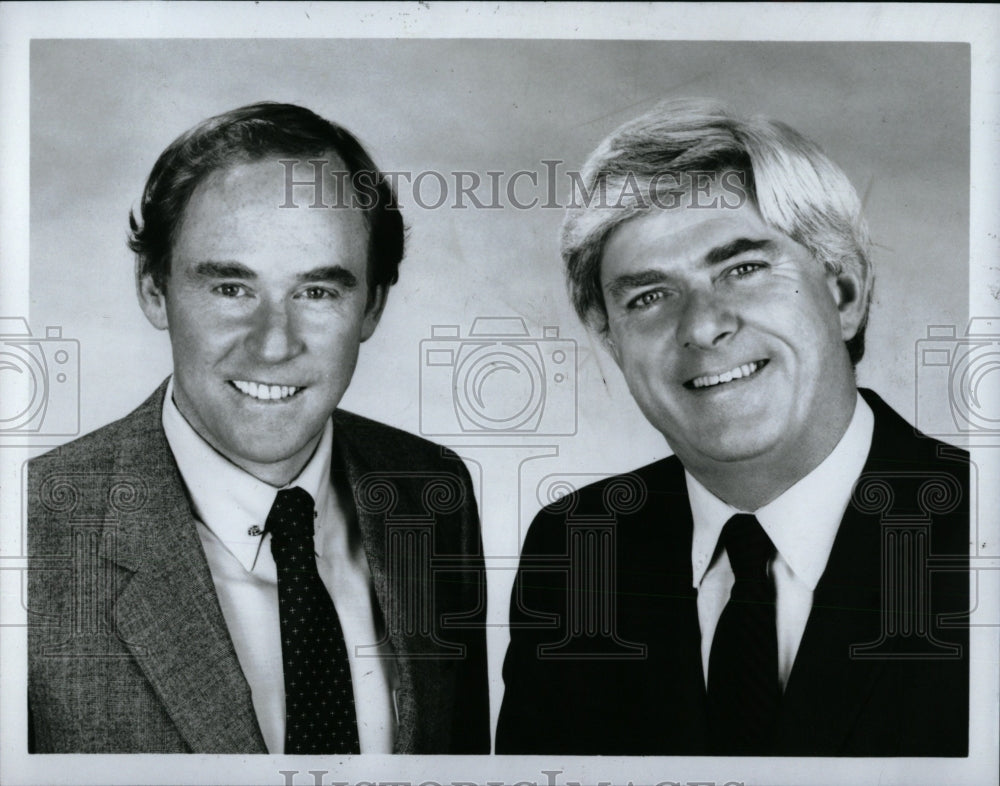 1986 Press Photo PhilDonahue TV Host - RRW86741 - Historic Images