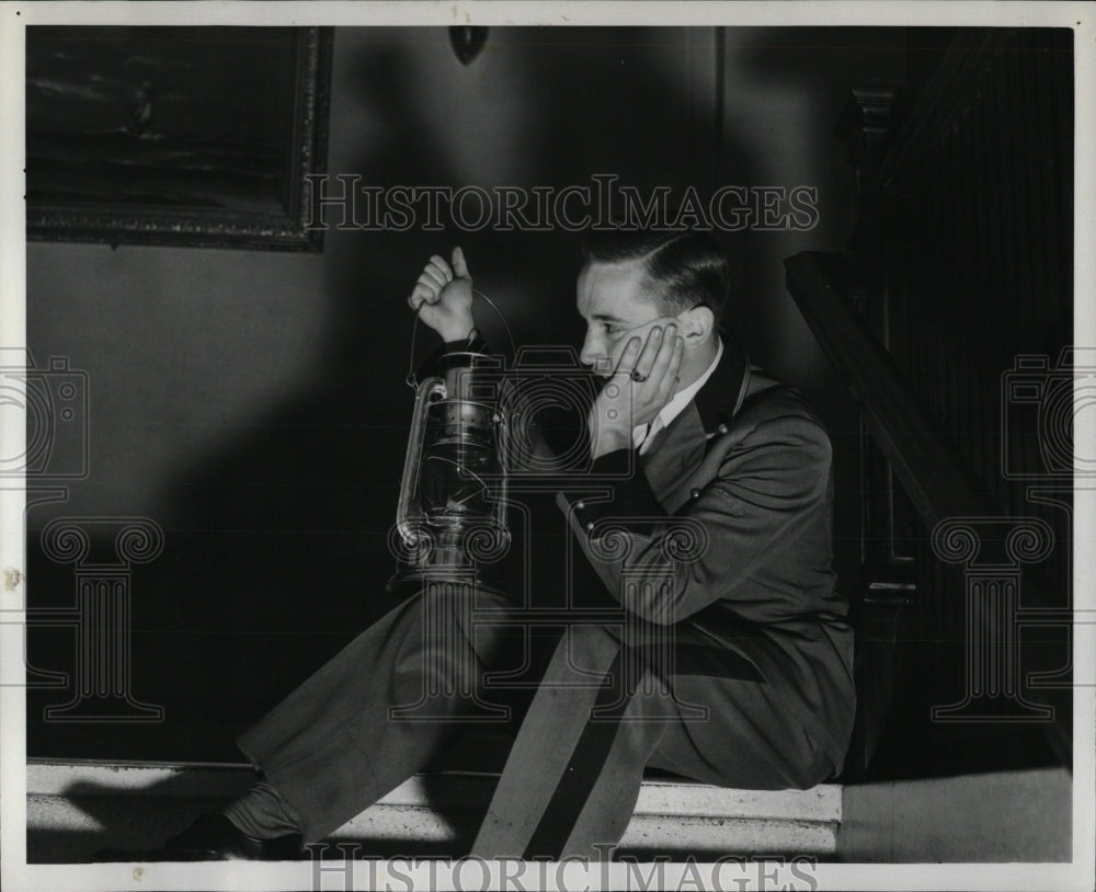 1937 Press Photo Bancroft Hotel in Saginaw Strike - RRW86879 - Historic Images