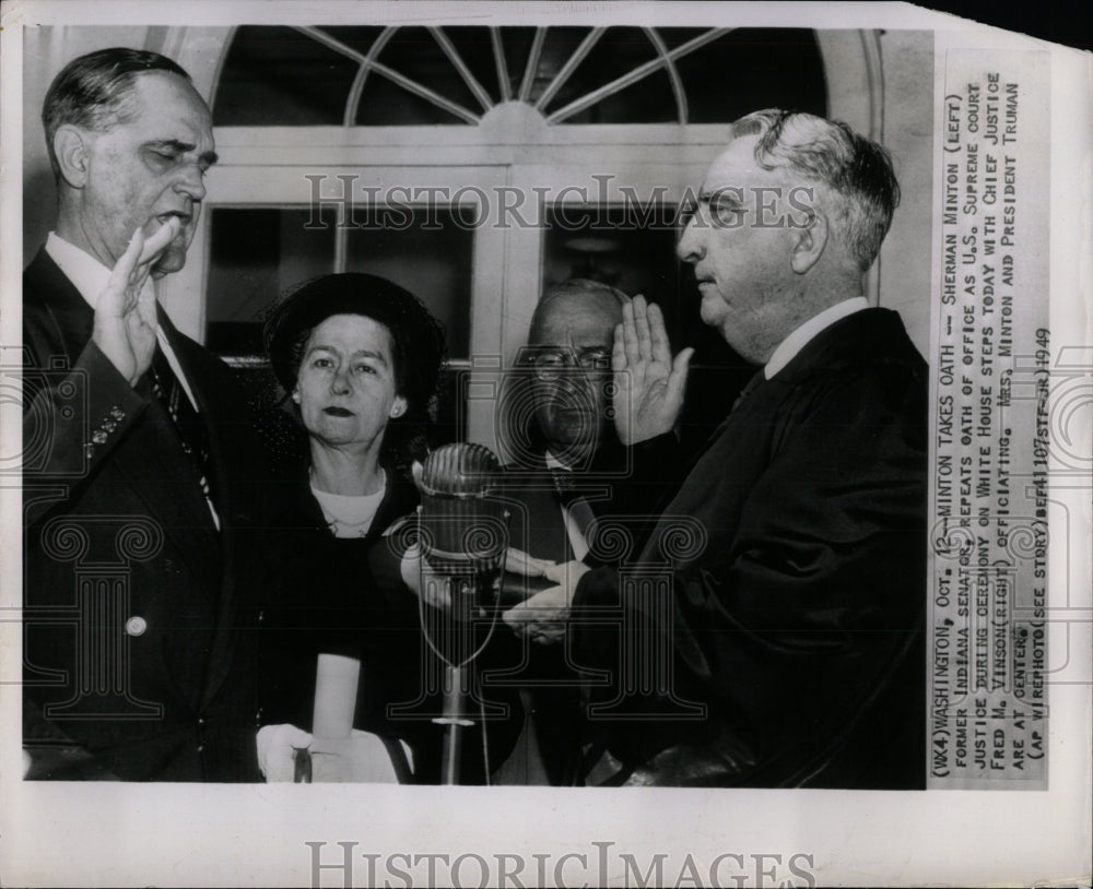 1949 Press Photo President Harry Truman - RRW87091 - Historic Images