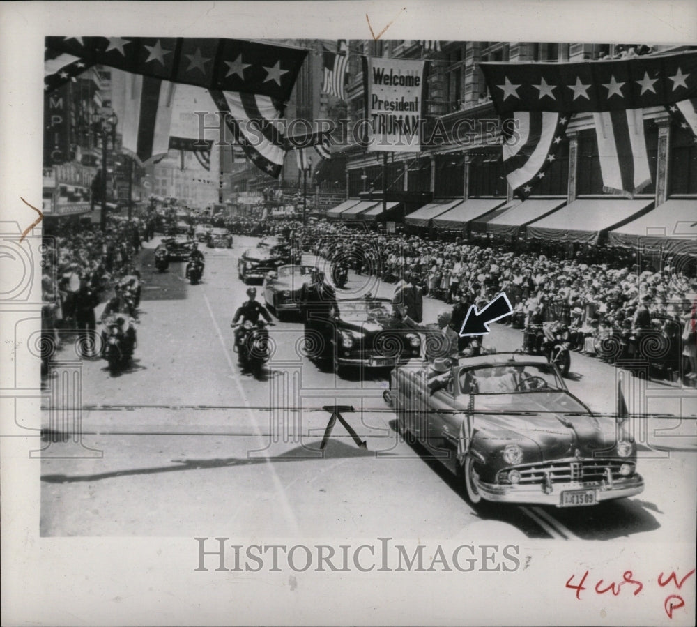 1948 Press Photo Harry Truman President Roosevelt vice - RRW87141 - Historic Images