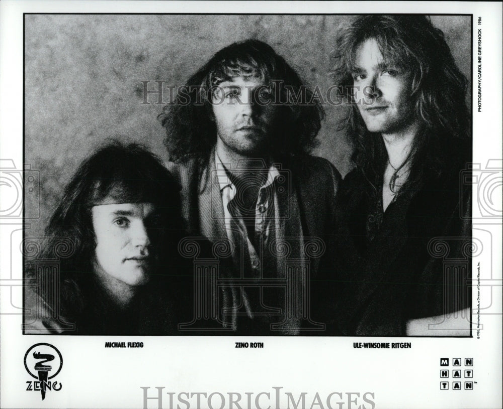 1988 Press Photo Zeno (Musicians) - RRW87211 - Historic Images