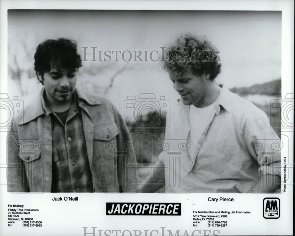 1995 Press Photo Jackopierce rock band Jack O&#39;Neill US - RRW87277 - Historic Images