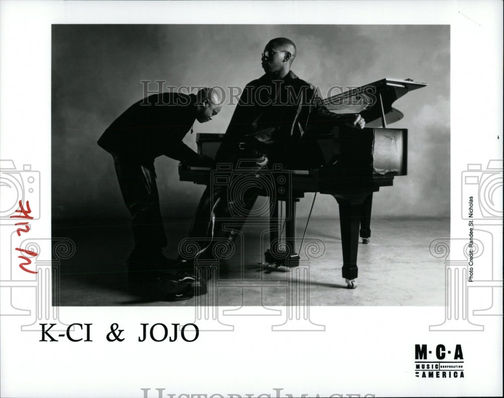 Press Photo K Ci JoJo American RB duo chart topping US RRW87293