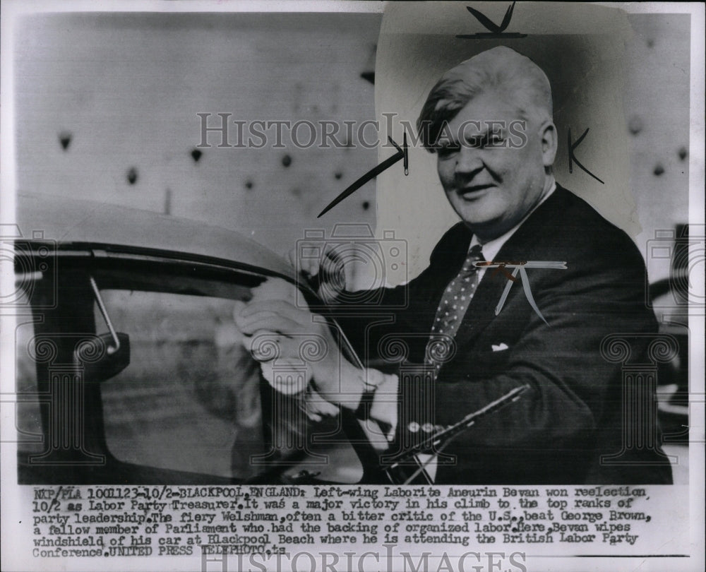 1956PressPhotoAneurin Bevan elected as Laborite Treasur - RRW87317 - Historic Images