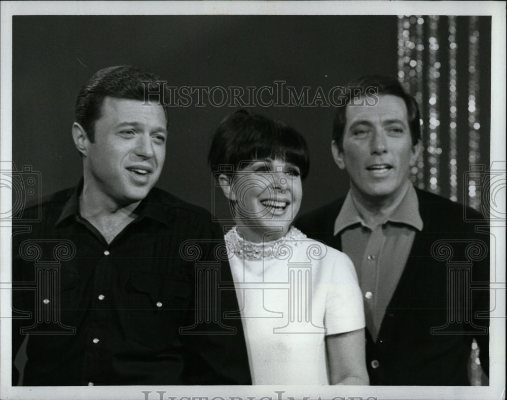 1967 Press Photo Steve &amp; Eydie Andy Williams Show - RRW87397 - Historic Images