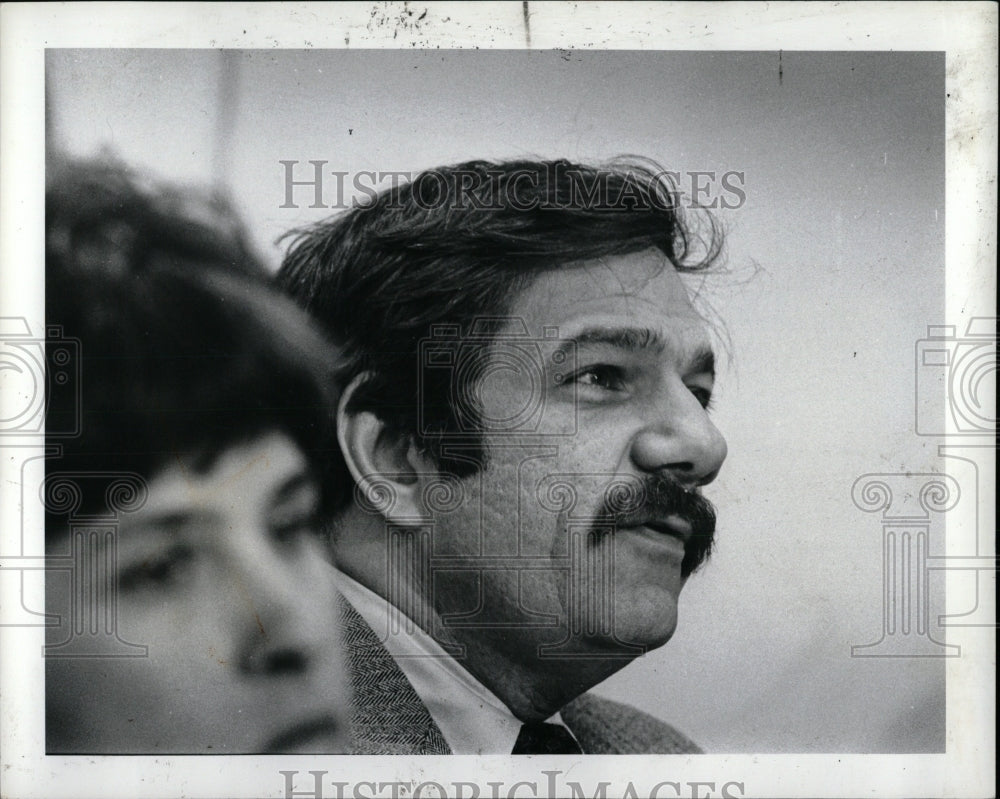 1982 Press Photo Jessica Daher &amp; Abdeen Jabara. - RRW87403 - Historic Images