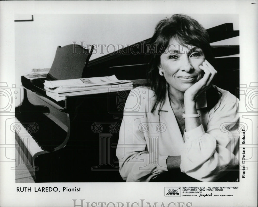 1996 Press Photo Ruth Laredo American Classical Pianist - RRW87473 - Historic Images