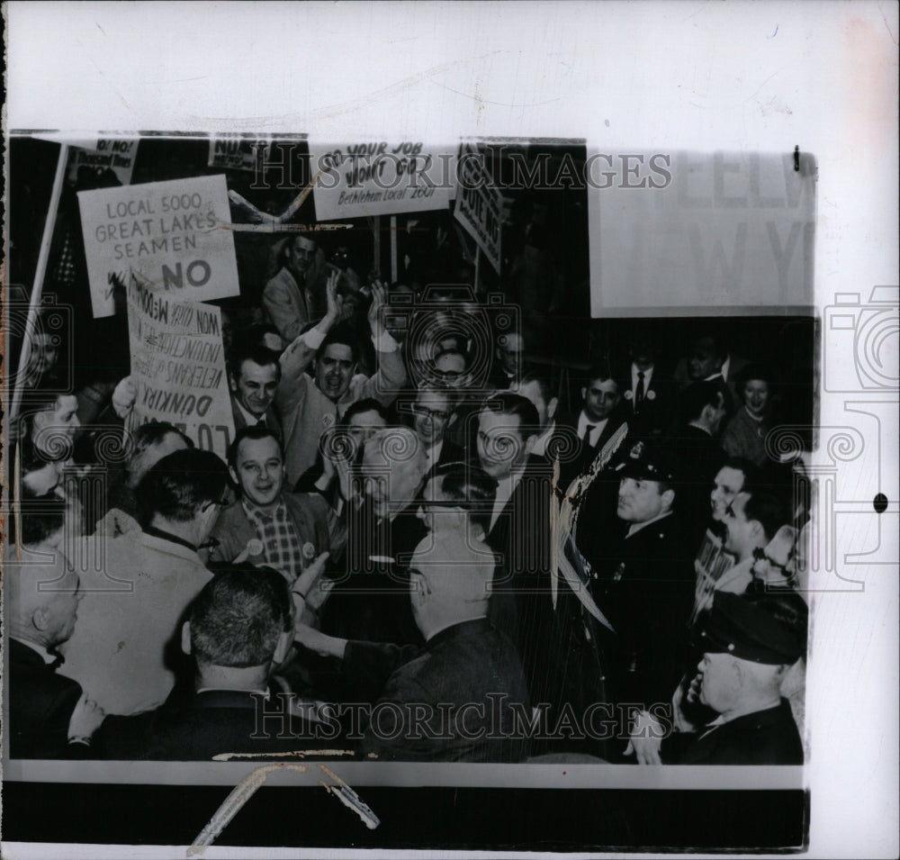 1960 Press Photo United Steel Pres David J McDonald - RRW87681 - Historic Images