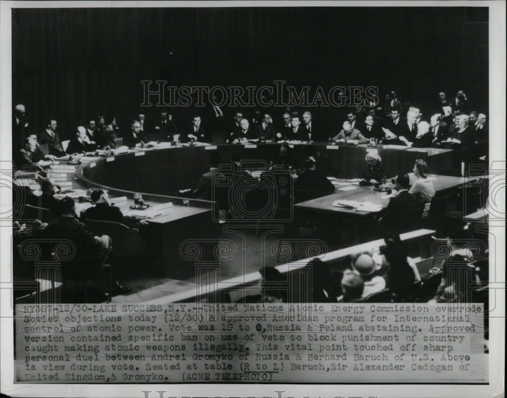 Press Photo United Nations Atomic Energy Comm - RRW87787 - Historic Images