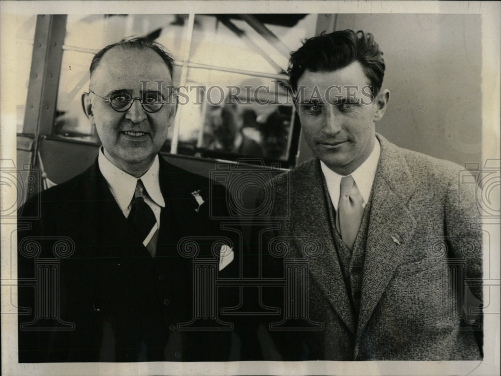 1929 Press Photo John Henry Meam New York Chicago Earth - RRW87935 - Historic Images